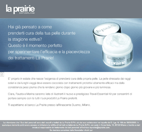 2010 - la prairie